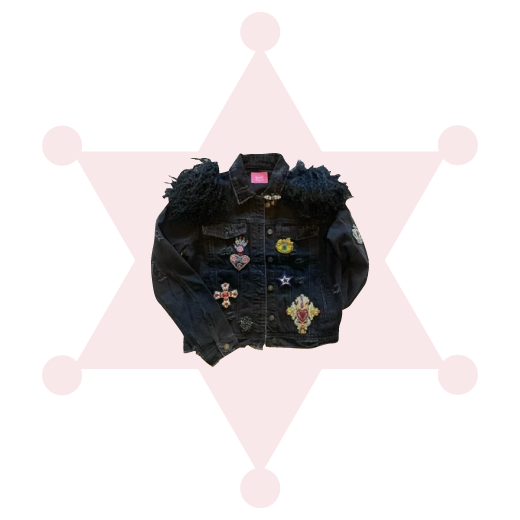 Custom women’s Bling Denim Jacket