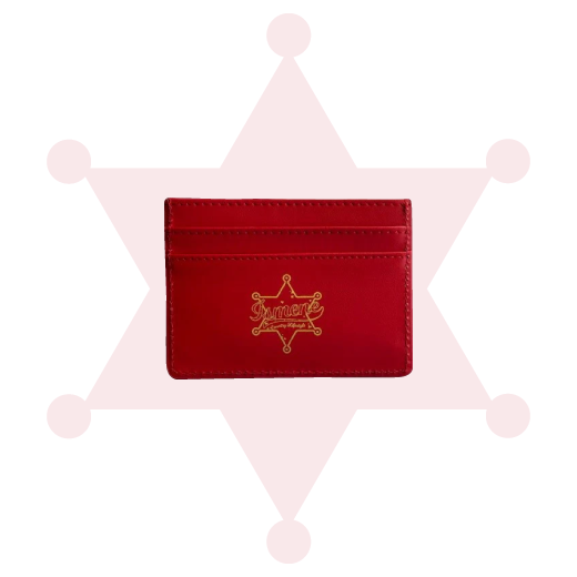Cardholder  Leather With handmade design