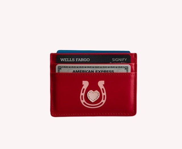 Cardholder  Leather With handmade design