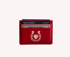 Cardholder  Leather With handmade design