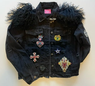 Custom women’s Bling Denim Jacket