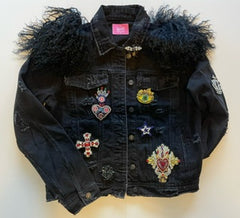 Custom women’s Bling Denim Jacket